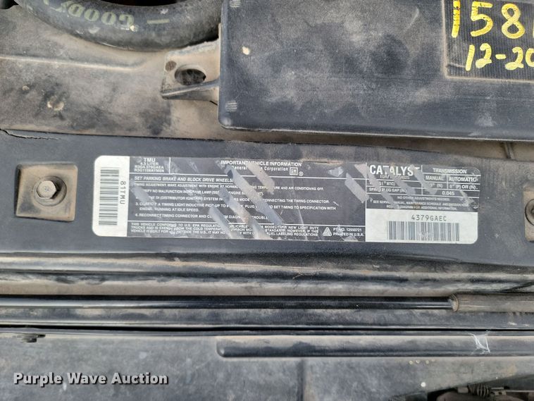 image for item KT9987 1994 Chevrolet S10  Ext. Cab pickup truck