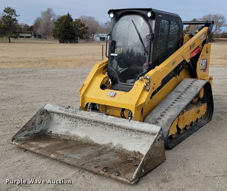 image for item KT9988 2021 Caterpillar 299D3XE  tracked skid steer loader