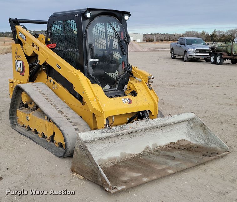 image for item KT9988 2021 Caterpillar 299D3XE  tracked skid steer loader