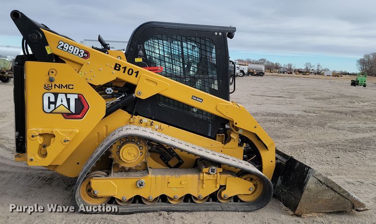 image for item KT9988 2021 Caterpillar 299D3XE  tracked skid steer loader