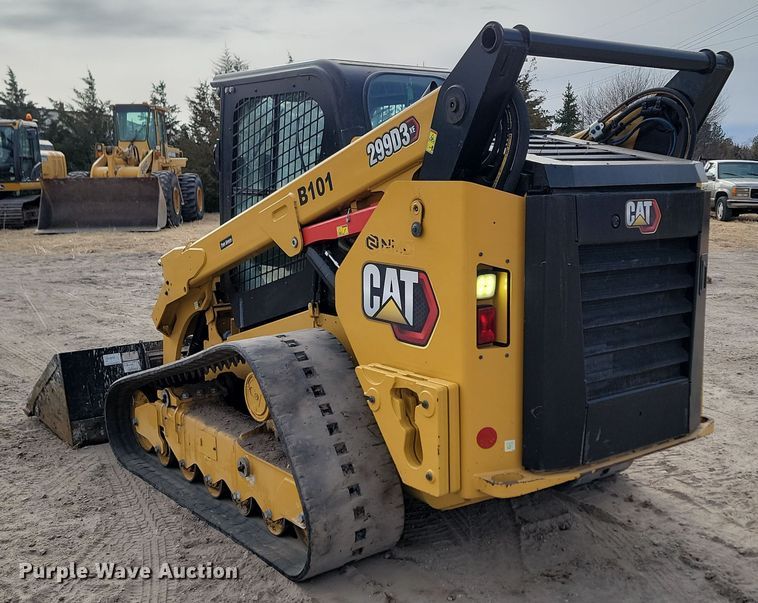 image for item KT9988 2021 Caterpillar 299D3XE  tracked skid steer loader