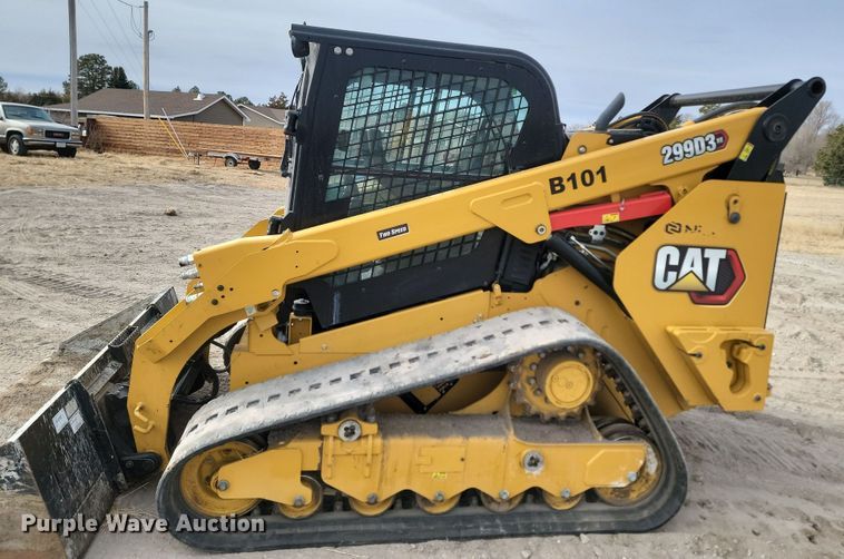 image for item KT9988 2021 Caterpillar 299D3XE  tracked skid steer loader