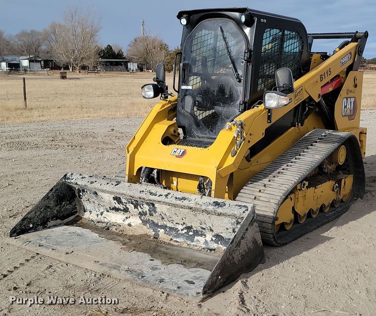 image for item KT9989 2022 Caterpillar 299D3XE  tracked skid steer loader