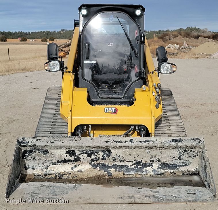 image for item KT9989 2022 Caterpillar 299D3XE  tracked skid steer loader