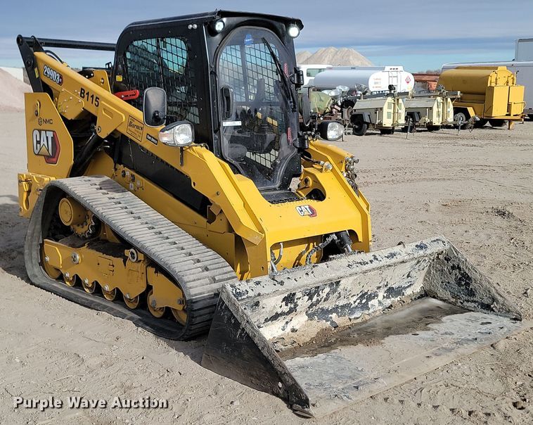 image for item KT9989 2022 Caterpillar 299D3XE  tracked skid steer loader