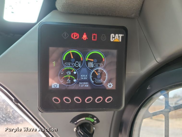 image for item KT9989 2022 Caterpillar 299D3XE  tracked skid steer loader