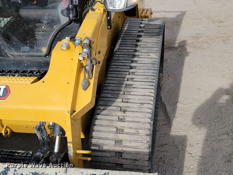 image for item KT9989 2022 Caterpillar 299D3XE  tracked skid steer loader