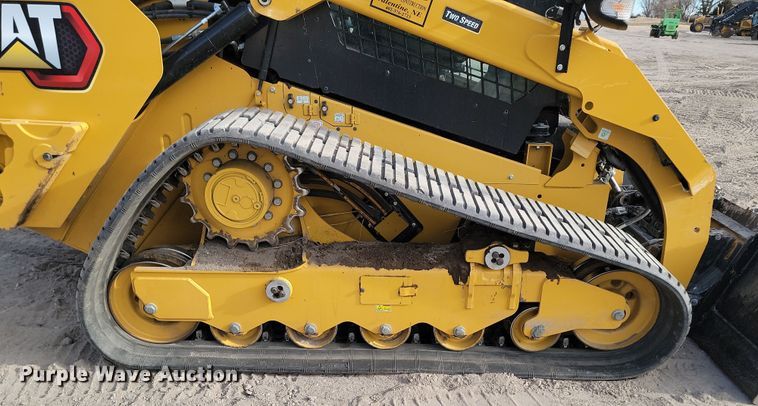 image for item KT9989 2022 Caterpillar 299D3XE  tracked skid steer loader