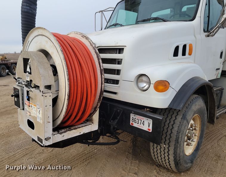 image for item KU9016 2003 Sterling LT7500  sewer jetter truck