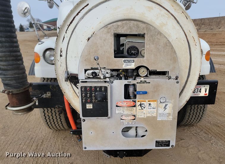 image for item KU9016 2003 Sterling LT7500  sewer jetter truck