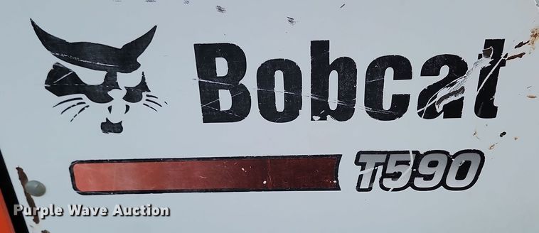 image for item KU9027 2013 Bobcat T590  tracked skid steer loader