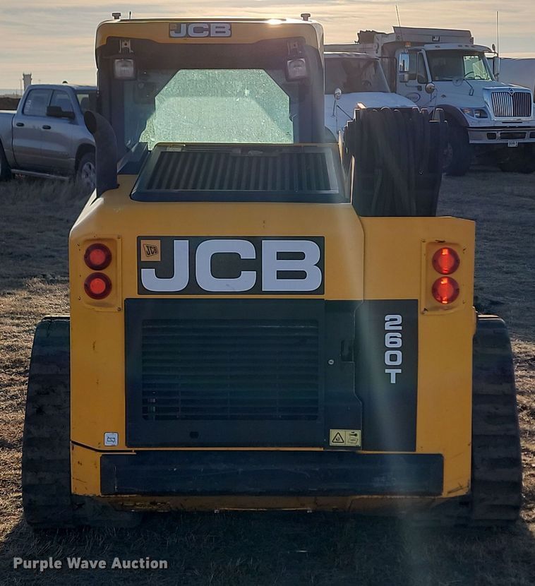 image for item KU9028 2016 JCB 260T  tracked skid steer loader