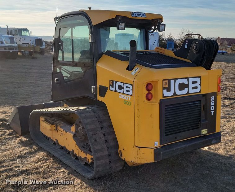 image for item KU9028 2016 JCB 260T  tracked skid steer loader