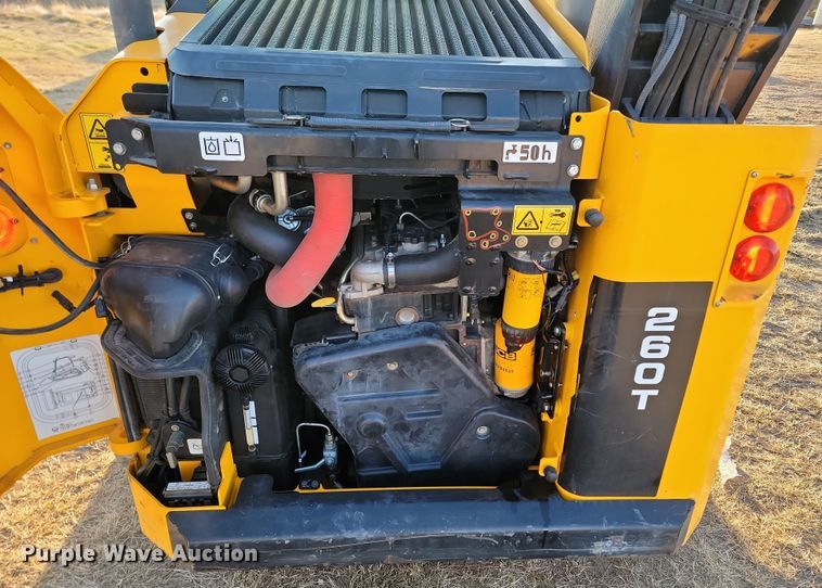 image for item KU9028 2016 JCB 260T  tracked skid steer loader