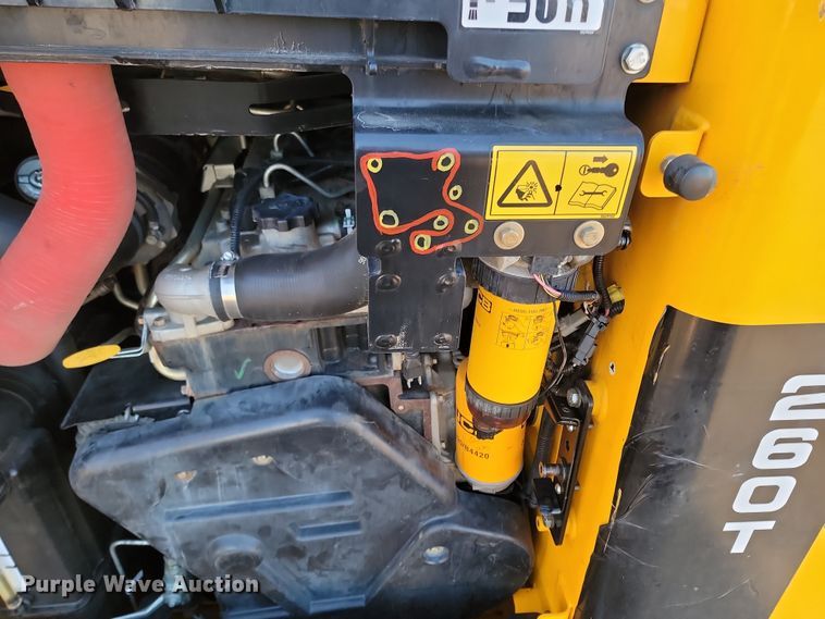 image for item KU9028 2016 JCB 260T  tracked skid steer loader