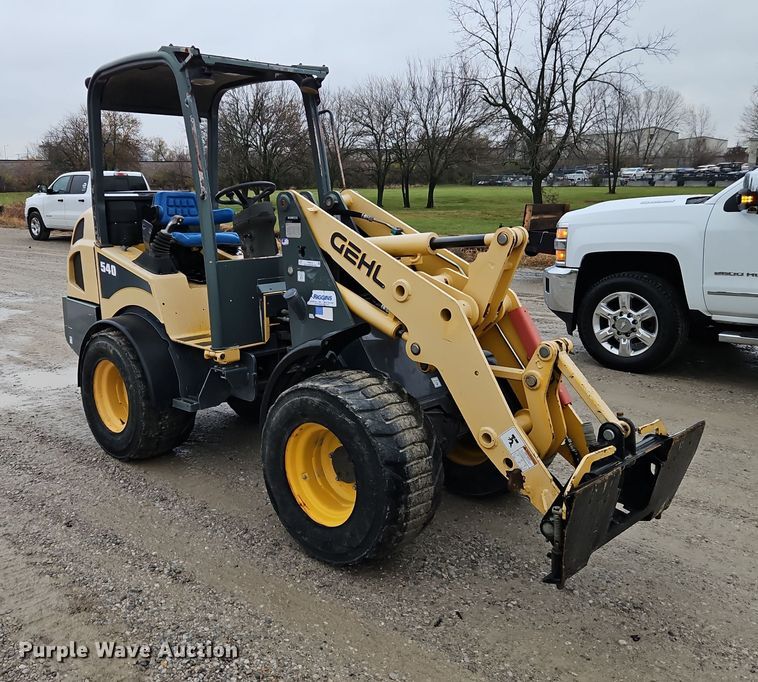 image for item LB9616 2011 Gehl AL540  wheel loader