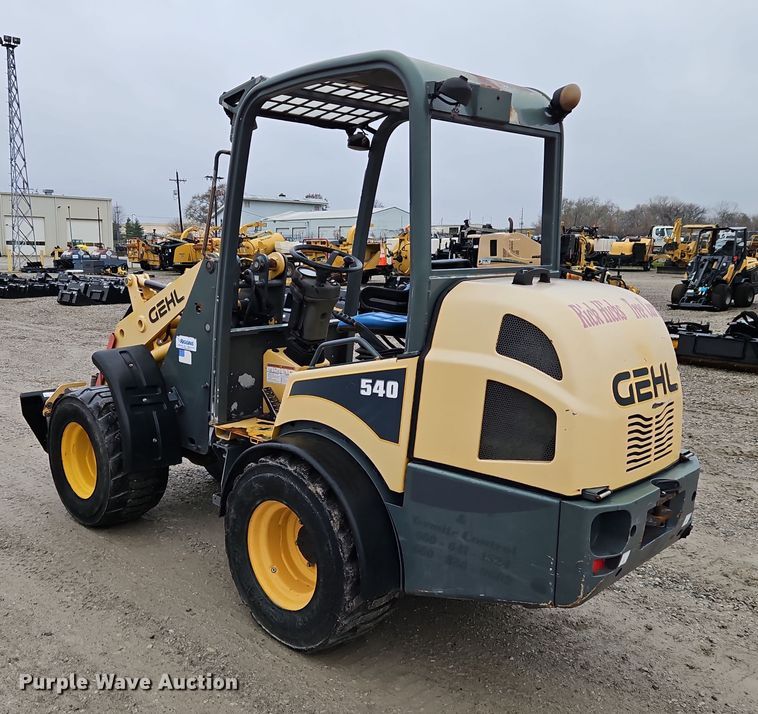 image for item LB9616 2011 Gehl AL540  wheel loader