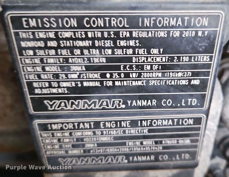 image for item LB9616 2011 Gehl AL540  wheel loader