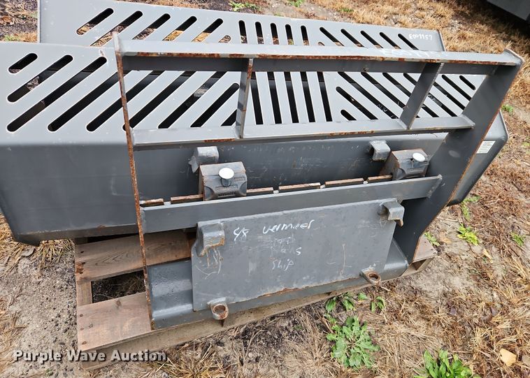 image for item LB9617 Berlon   compact wheel loader buckets and forks