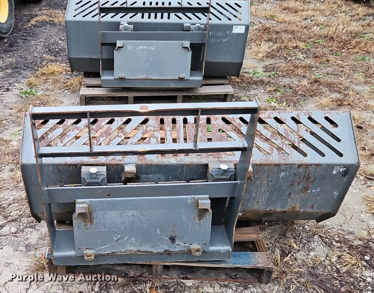 image for item LB9618 Berlon  compact wheel loader bucket and forks