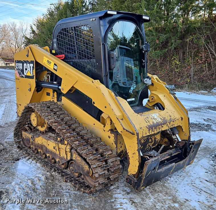 image for item LB9636 2015 Caterpillar 279D  tracked skid steer loader