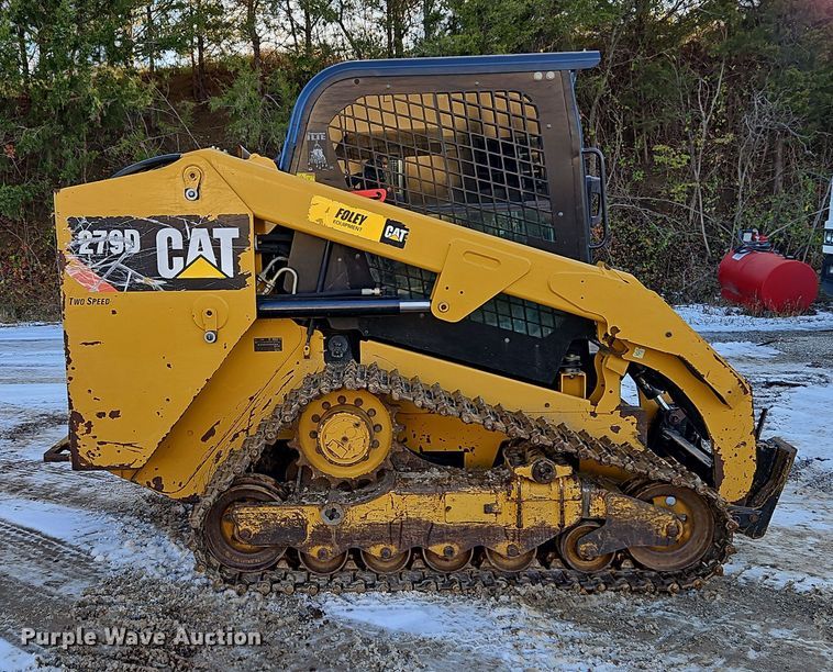 image for item LB9636 2015 Caterpillar 279D  tracked skid steer loader