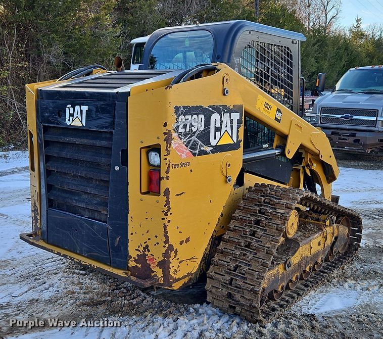 image for item LB9636 2015 Caterpillar 279D  tracked skid steer loader