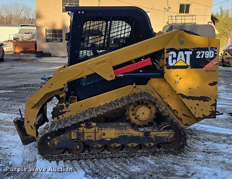 image for item LB9636 2015 Caterpillar 279D  tracked skid steer loader