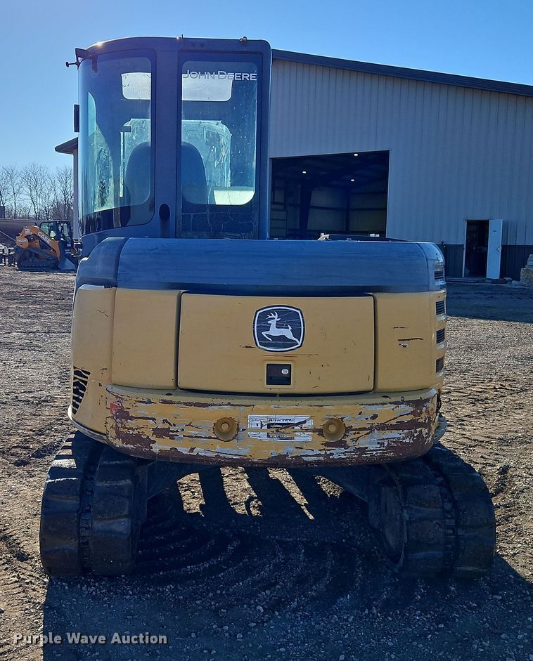 image for item LB9672 2009 John Deere 60D  mini excavator