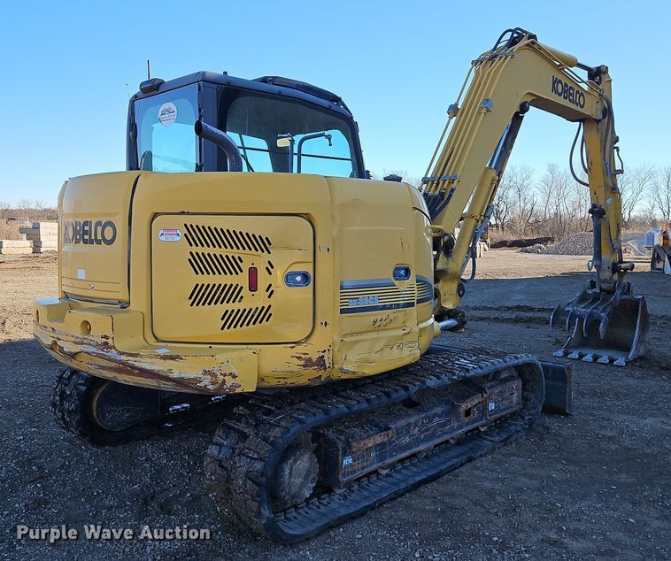 image for item LB9673 2014 Kobelco SK85CS-3E  mini excavator