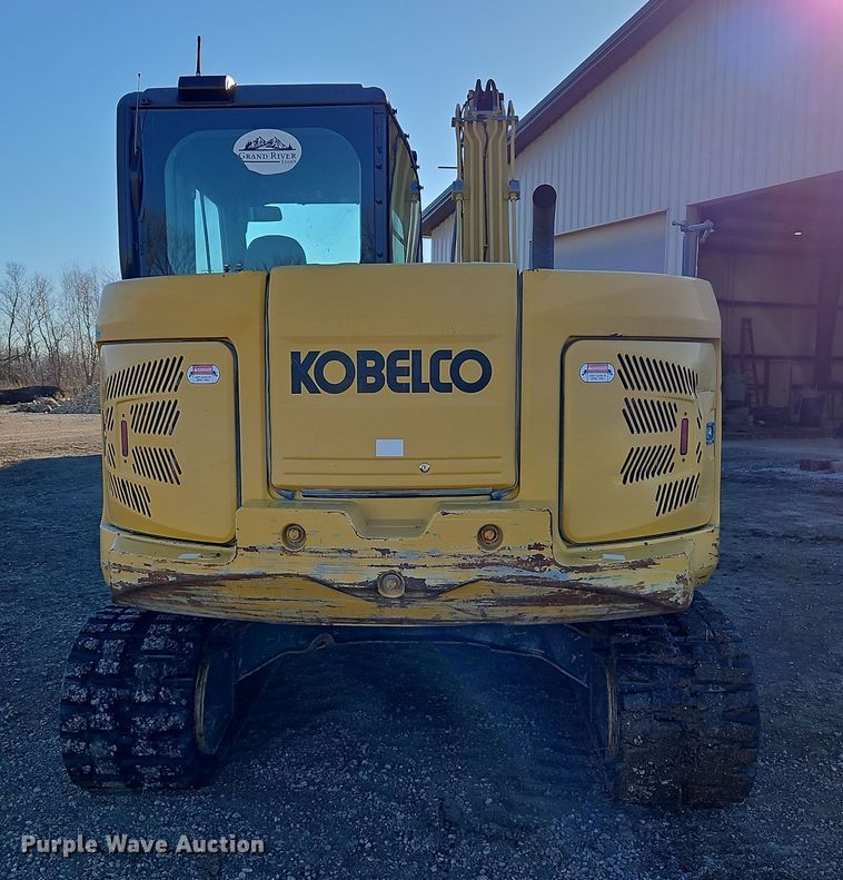 image for item LB9673 2014 Kobelco SK85CS-3E  mini excavator