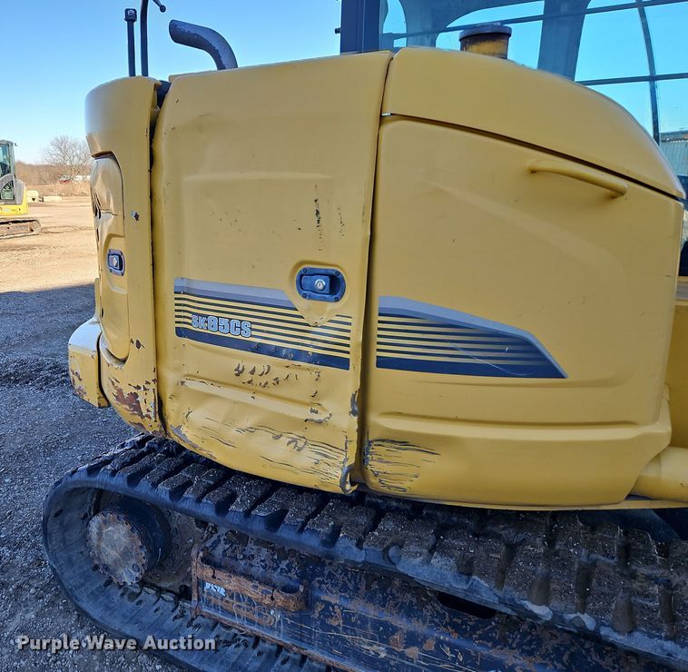 image for item LB9673 2014 Kobelco SK85CS-3E  mini excavator