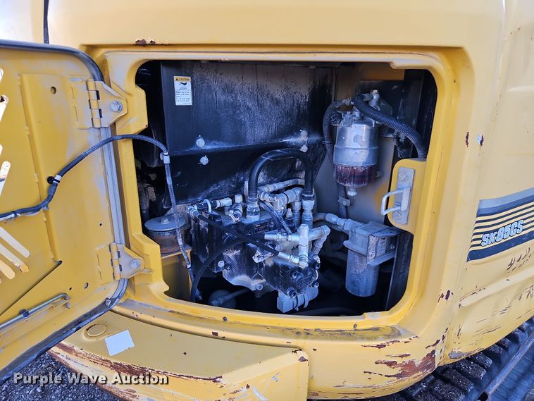 image for item LB9673 2014 Kobelco SK85CS-3E  mini excavator