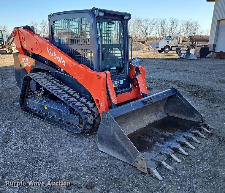 image for item LB9674 2022 Kubota SVL97-2  tracked skid steer loader