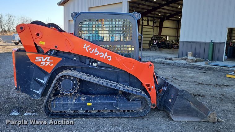 image for item LB9674 2022 Kubota SVL97-2  tracked skid steer loader