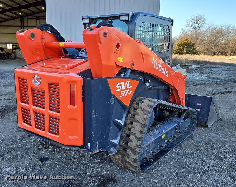 image for item LB9674 2022 Kubota SVL97-2  tracked skid steer loader