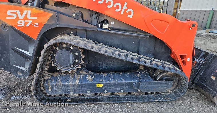 image for item LB9674 2022 Kubota SVL97-2  tracked skid steer loader