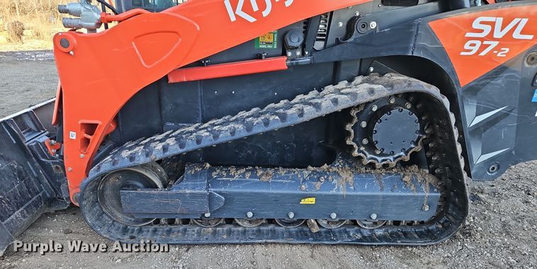 image for item LB9674 2022 Kubota SVL97-2  tracked skid steer loader