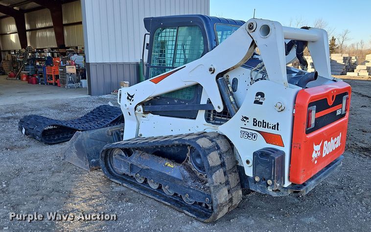image for item LB9675 2020 Bobcat T650  tracked skid steer loader