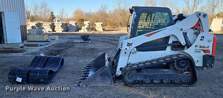 image for item LB9675 2020 Bobcat T650  tracked skid steer loader