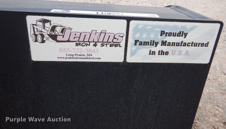image for item LC9391 Jenkins  skid steer bucket