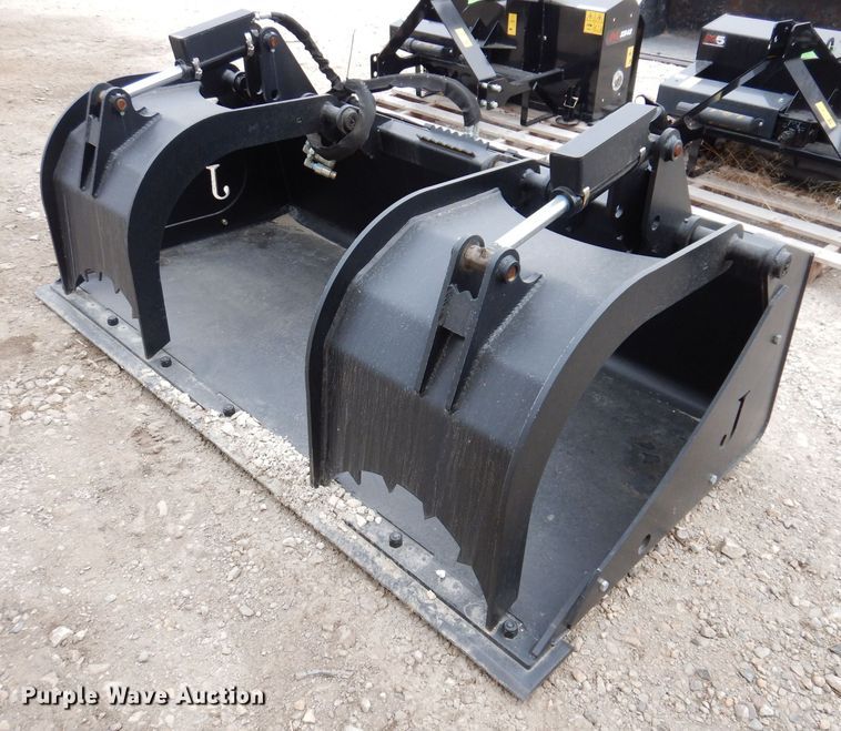 image for item LC9395 Jenkins  skid steer grapple bucket
