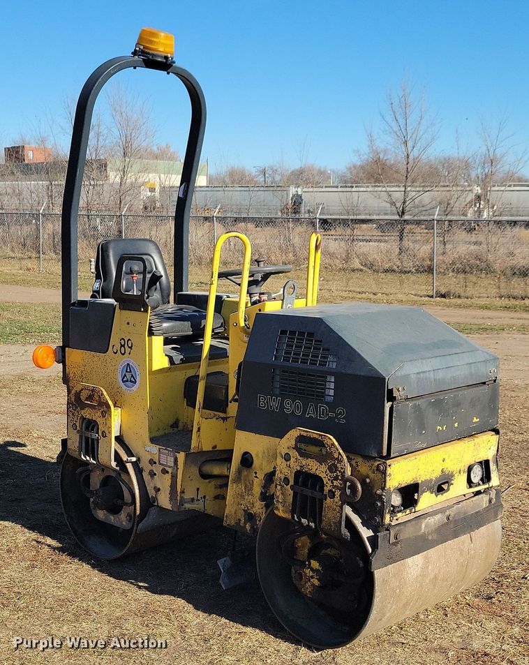 image for item LC9449 1998 Bomag BW 90 AD-2  double drum vibratory roller