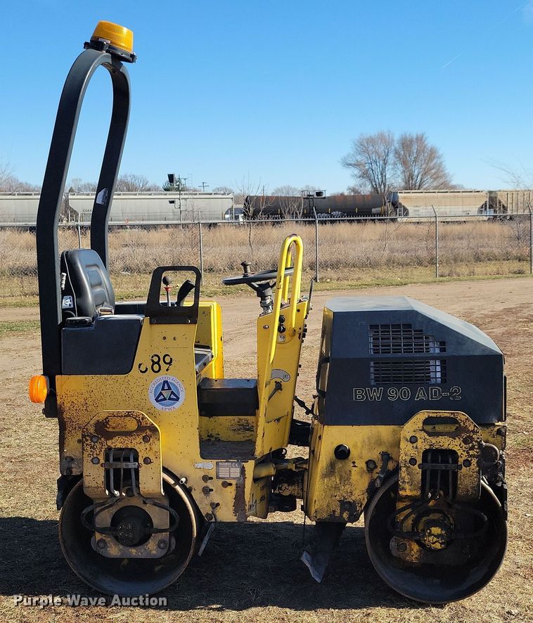 image for item LC9449 1998 Bomag BW 90 AD-2  double drum vibratory roller