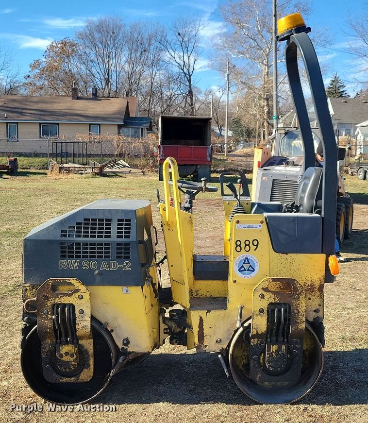 image for item LC9449 1998 Bomag BW 90 AD-2  double drum vibratory roller