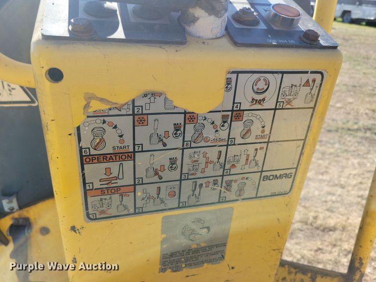 image for item LC9449 1998 Bomag BW 90 AD-2  double drum vibratory roller