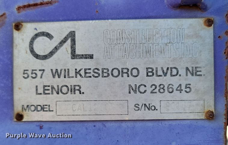 image for item LD9058 Construction Attachment Inc CAL 1200  breaker