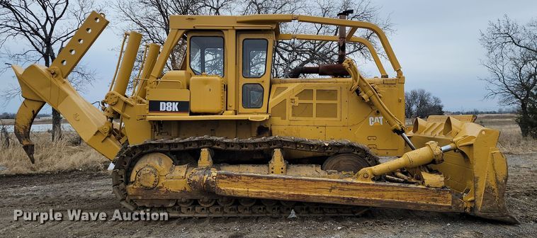 image for item LD9067 1980 Caterpillar D8K  dozer