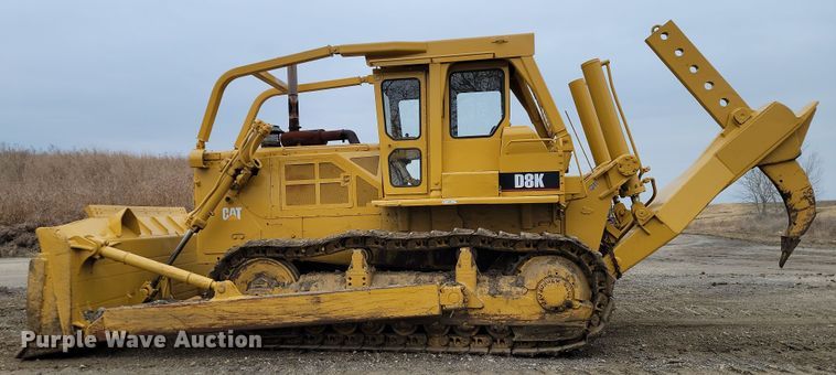 image for item LD9067 1980 Caterpillar D8K  dozer