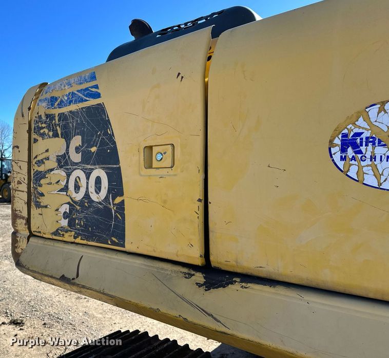 image for item LD9073 2007 Komatsu PC200LC-8  excavator
